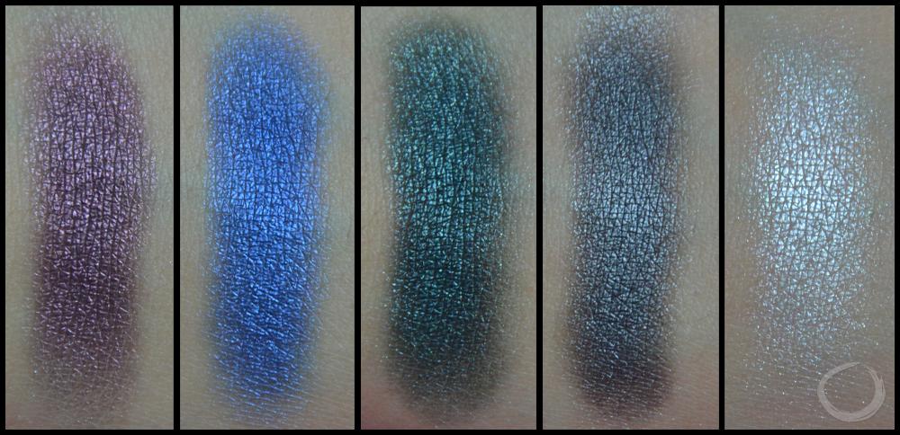 Swatches I Heart Makeup - Paleta de sombras Wonder - Passion