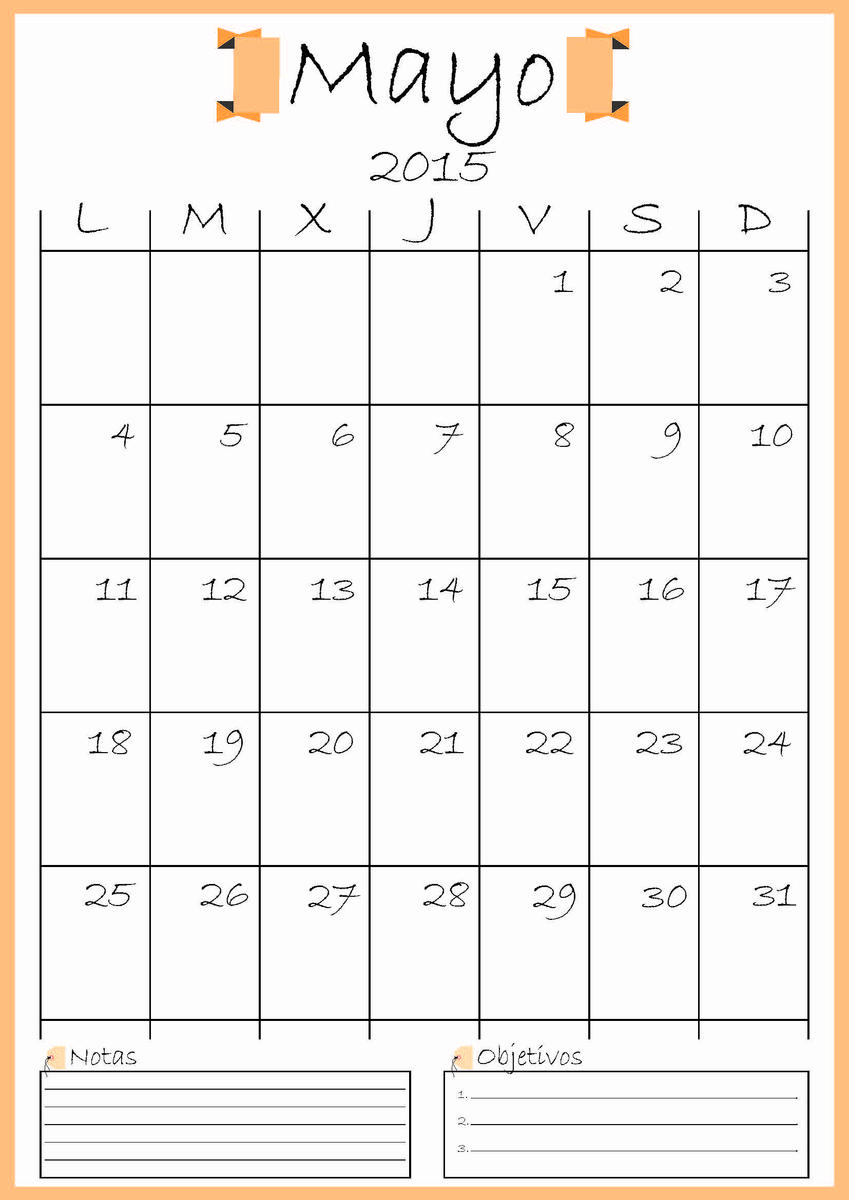 calendario mayo addarq