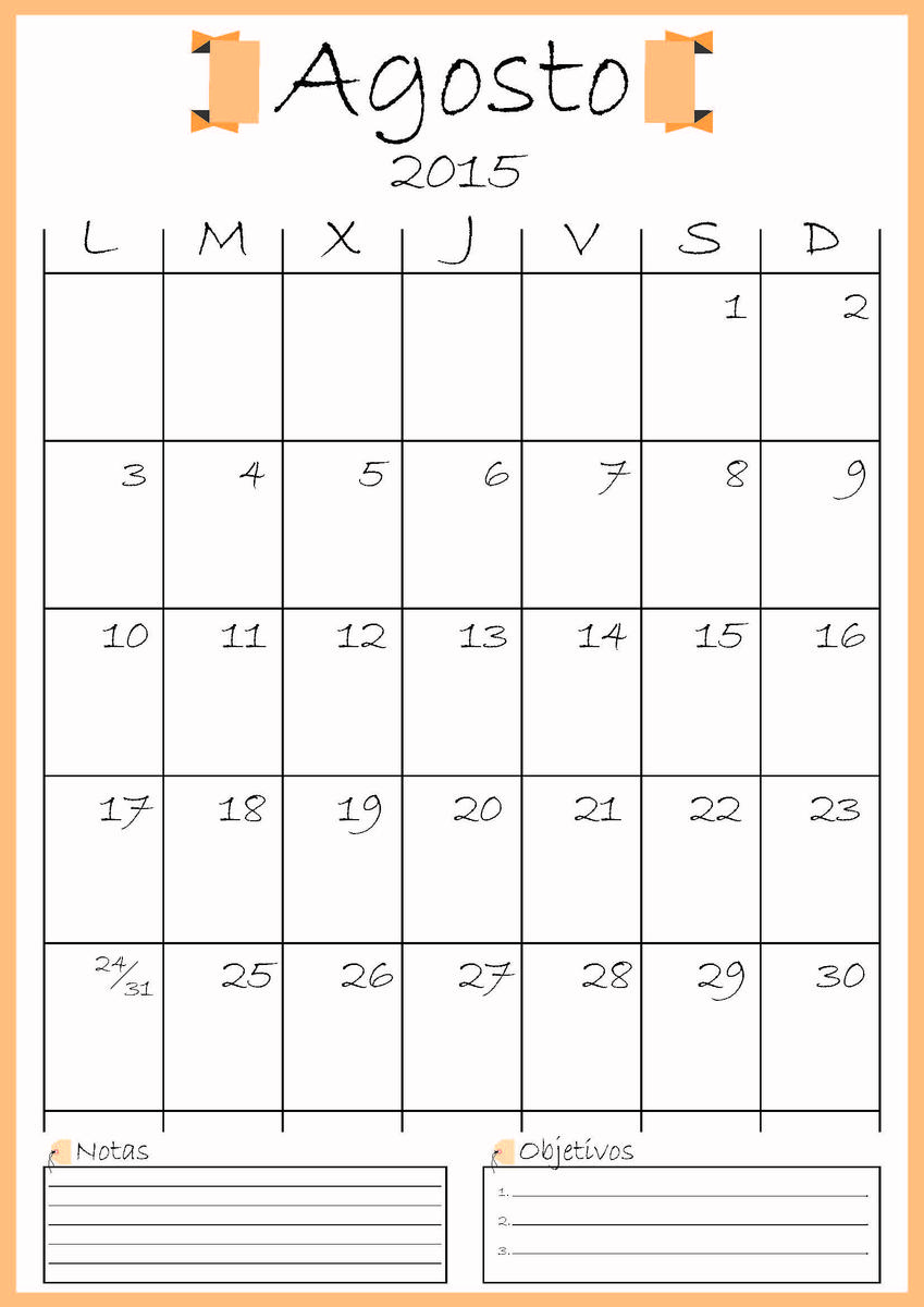 calendario agosto addarq