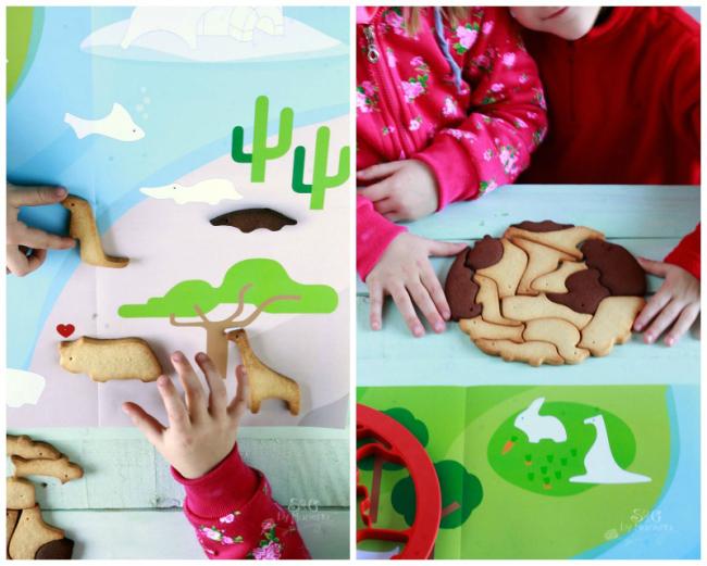 cookies puzzle animals Lekúe, Lekúe, galletas caseras, galletas animales, galletas de mantequilla, receta galletas Postreadicción, Sweets and Gifts Marietta, recetas de galletas caseras, galletas chocolate, galletas animales, bloguera murciana