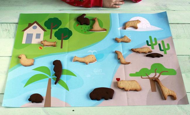 cookies puzzle animals Lekúe, Lekúe, galletas caseras, galletas animales, galletas de mantequilla, receta galletas Postreadicción, Sweets and Gifts Marietta, recetas de galletas caseras, galletas chocolate, galletas animales, bloguera murciana