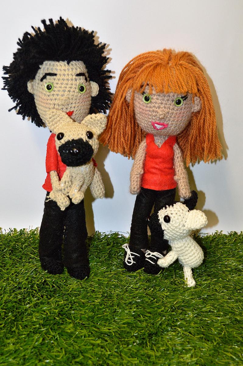 familia amigurumi