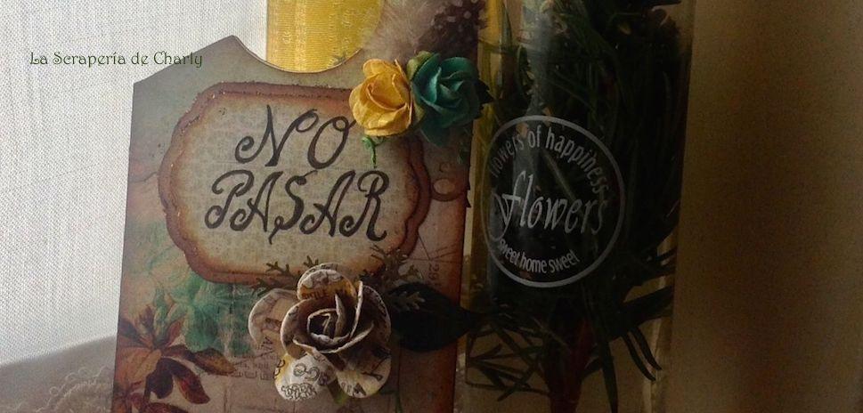 Cuelga campo y lumbre No pasar 5