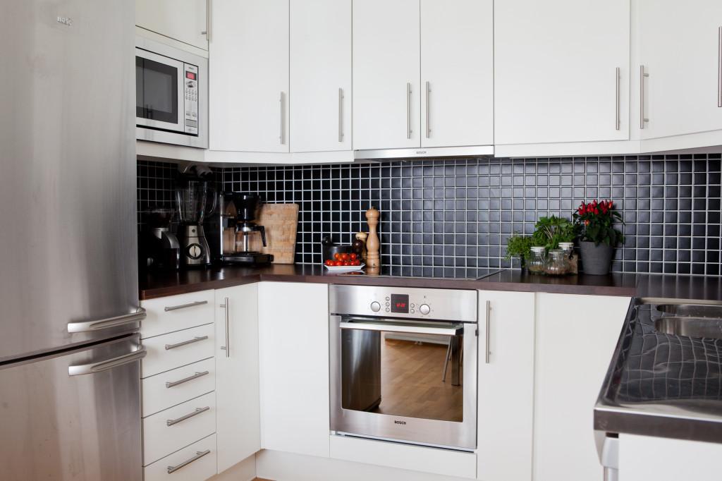 Una decoración en negro muy masculina