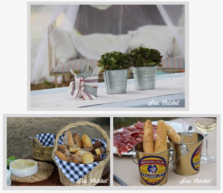 centros de mesa con lechuga