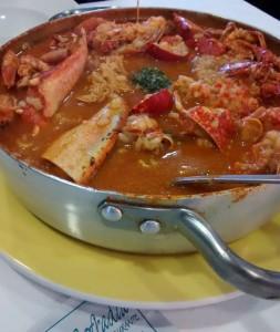 Arroz con marisco para dos en A Cofradía