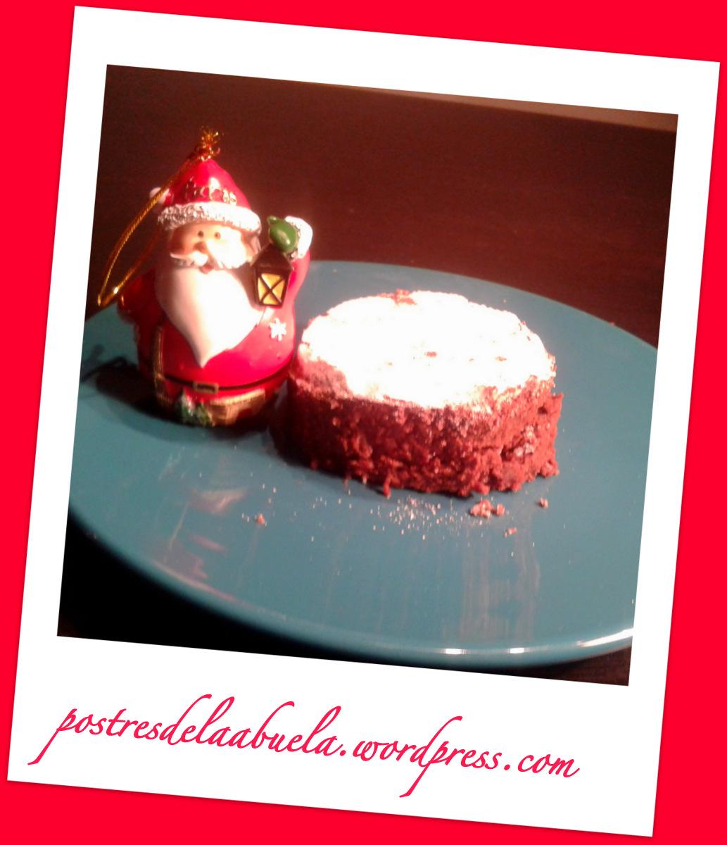 pastel de mousse de chocolate