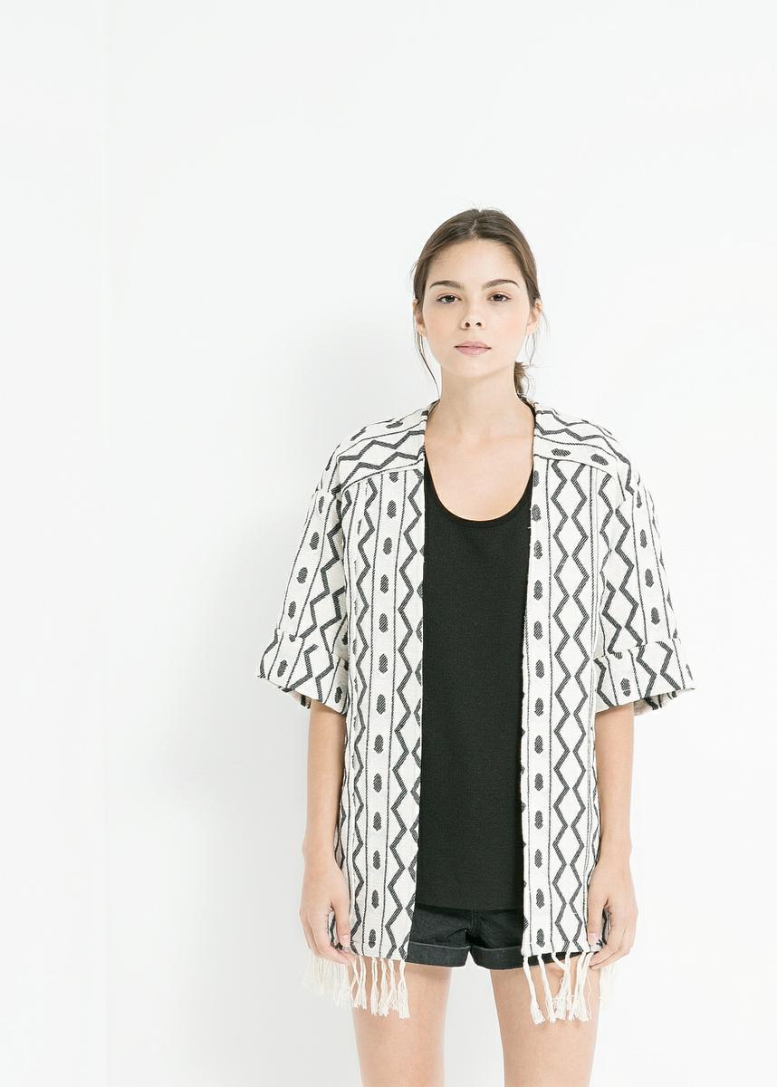 Kimono en rebajas de MANGO