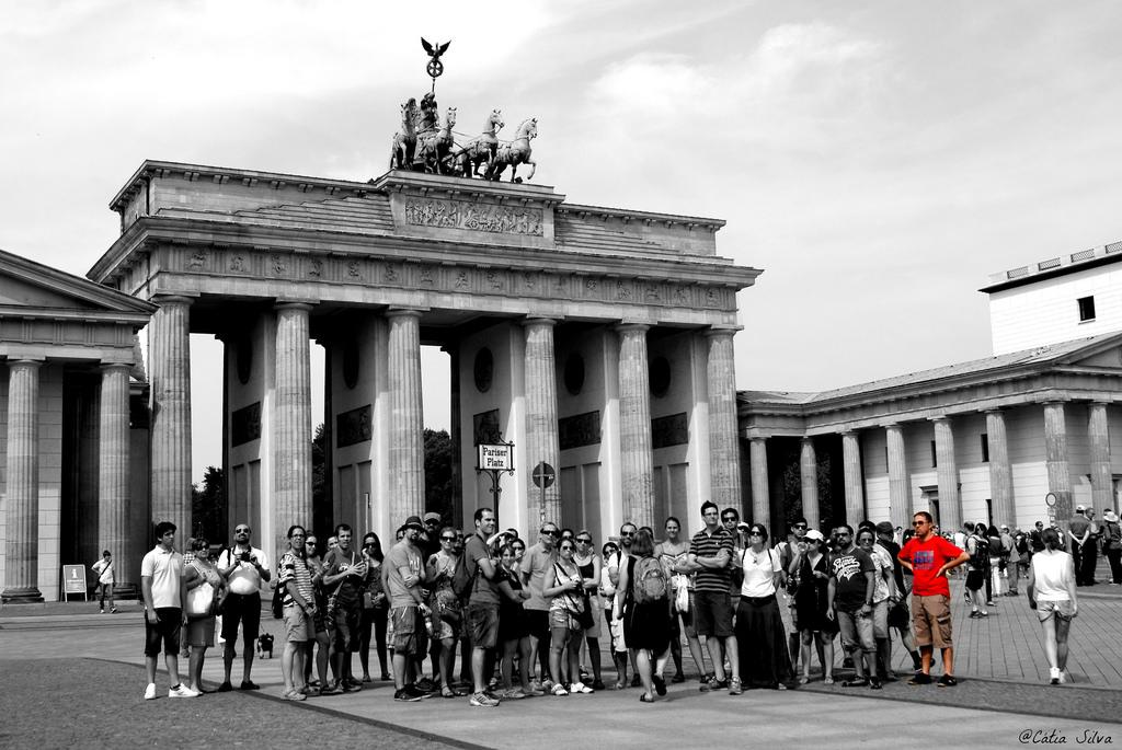 Around Berlin (3) Puerta de Brandenburgo
