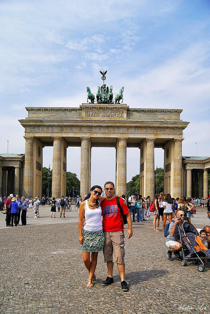 Around Berlin (4) Puerta de Brandenburgo