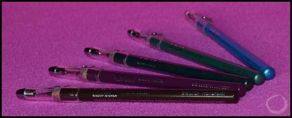 Lápices de ojos MUA