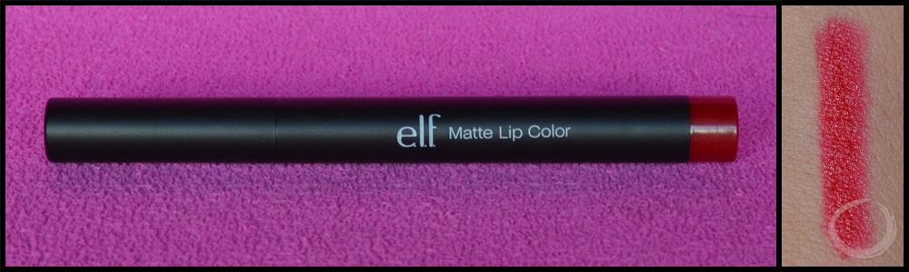 Elf matte lip color Rich red