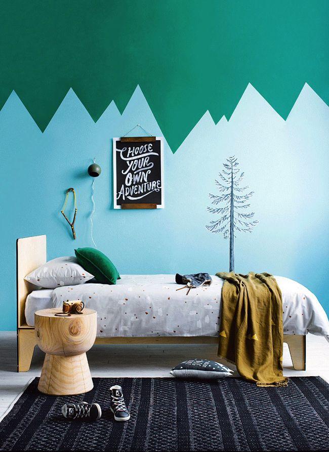 dibujos de montañas para la decoración infantil