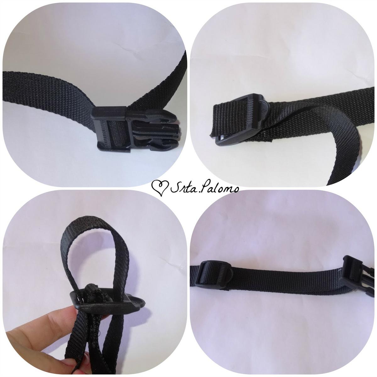 Tutorial riñonera, ponemos la otra parte del cierre