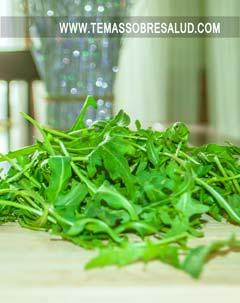 la rúcula en la dieta