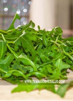 la rúcula en la dieta