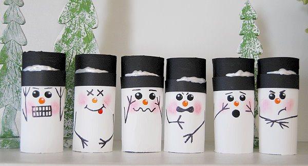 bolos con papel del water