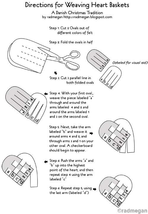 cómo hacer corazón trenzado