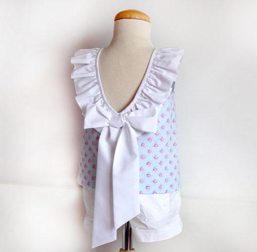 Blusa con lazo-patronesmujer