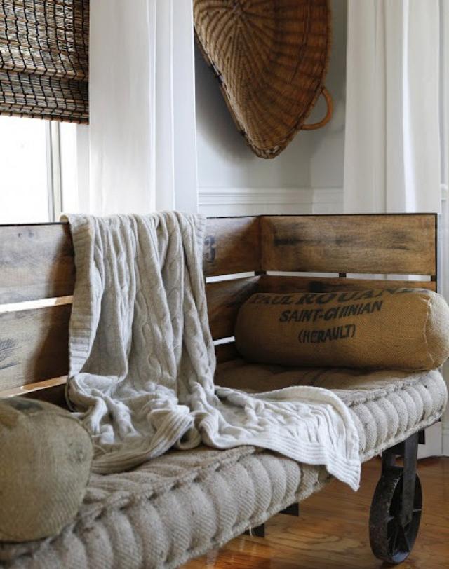 decorar con sacos