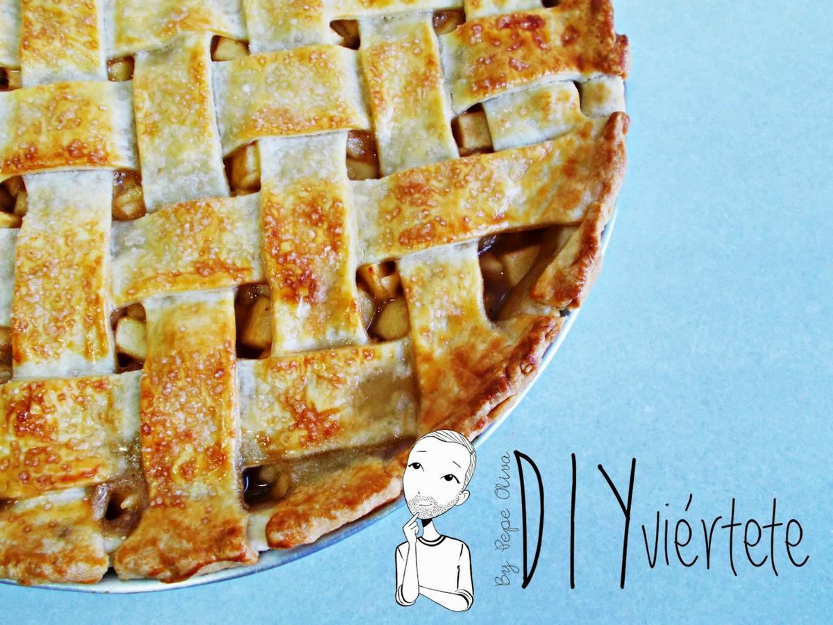 Receta-cocina-postre-reposteria-tarta de manzana-apple pie-pie de manzana-canela-fruta-2