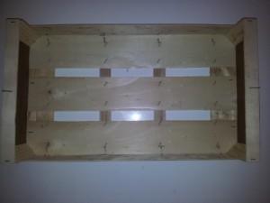 Caja de fruta de la madera