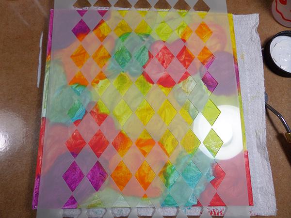 Portada mixed media del nuevo art journal con gelatos