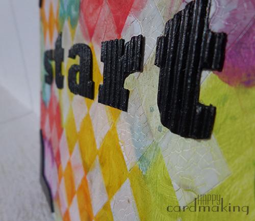 Portada mixed media del nuevo art journal con gelatos