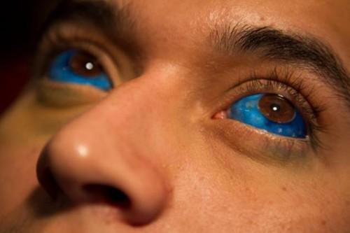 tatuajes en los ojos