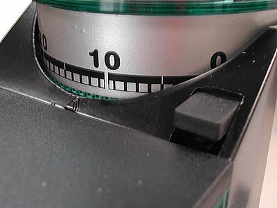 Rancilio Rocky: selección de grado