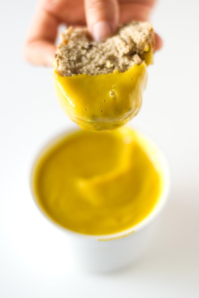 Salsa de Queso Vegano sin Grasa