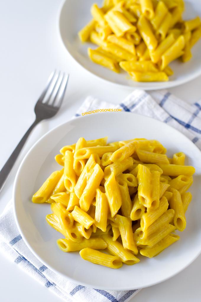 Macarrones con Queso Vegano sin Grasa