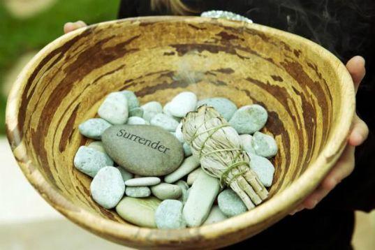 Piedras, mensajes y limpieza Feng Shui