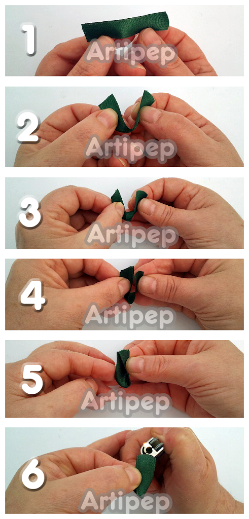 pasos árbol de navidad artesanal