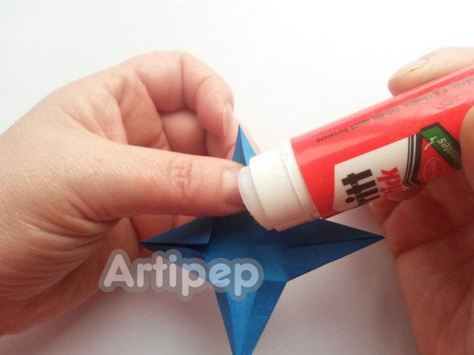 estrella hecha a mano 11