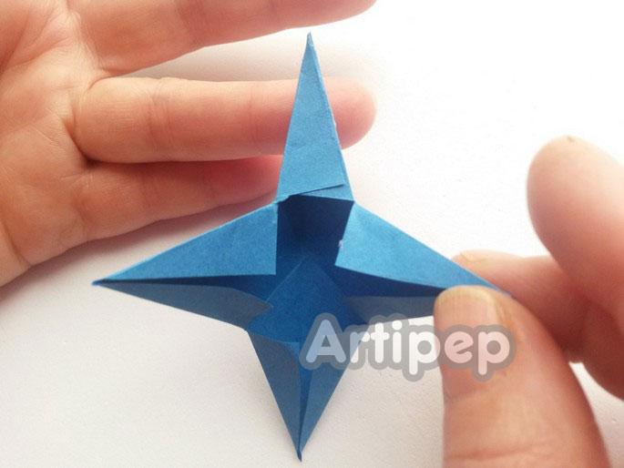 estrella hecha a mano 12