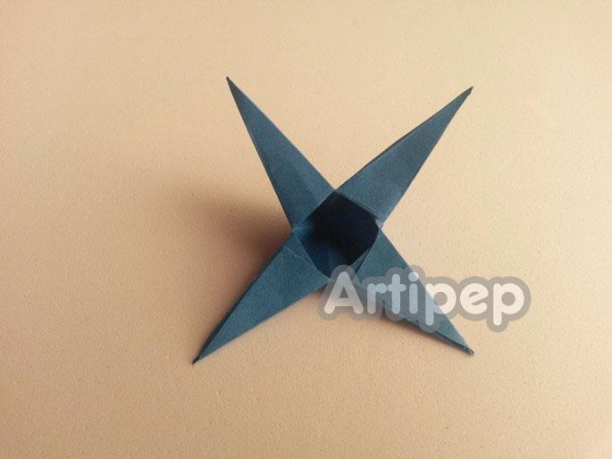 estrella hecha a mano 13