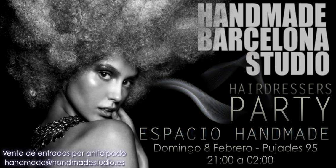 Handamde Barcelona Studio te espera en la Hairdressers Party