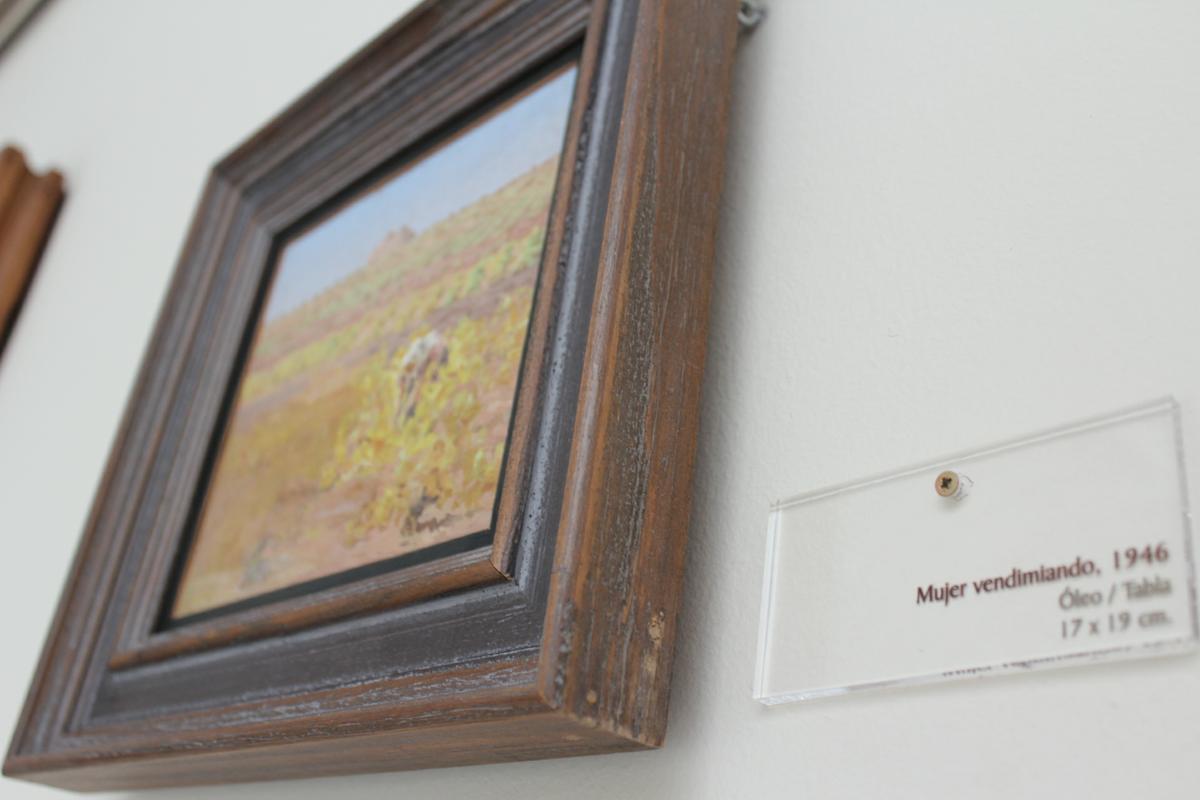 Mujer vendimiando, 1946