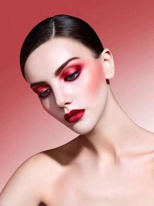 maquillaje en tonos Marsala