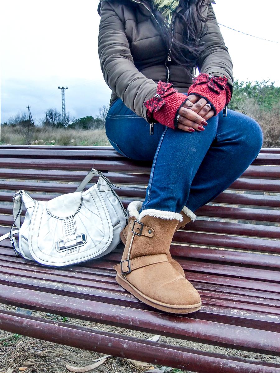 Guantes sin dedos "Tienda local" (regalo)