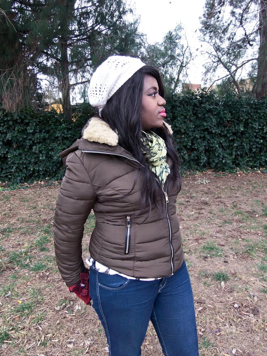 Abrigo plumas "Pimkie"