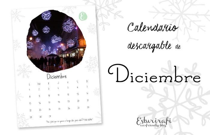 Calendario descargable diciembre 2014 | Esturirafi