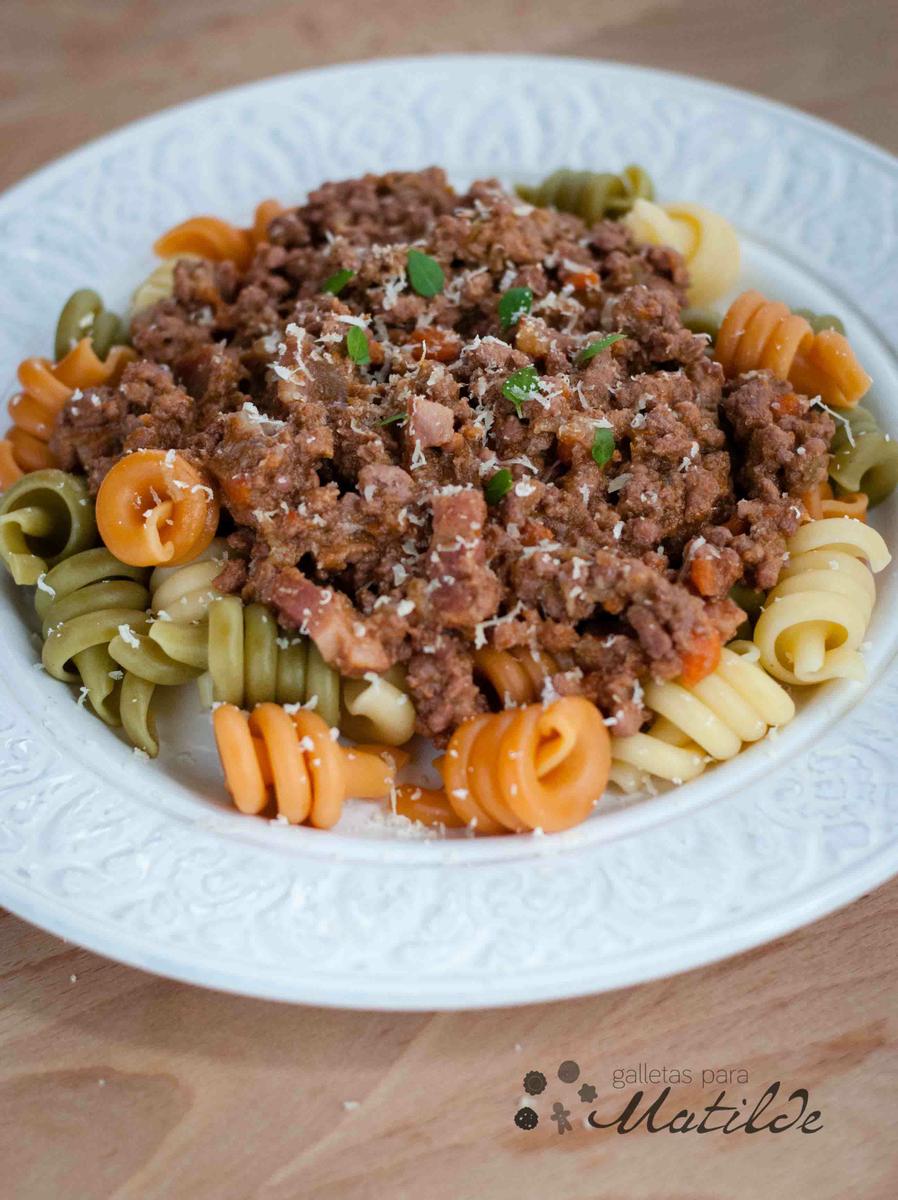 Salsa boloñesa o ragú alla bolognese