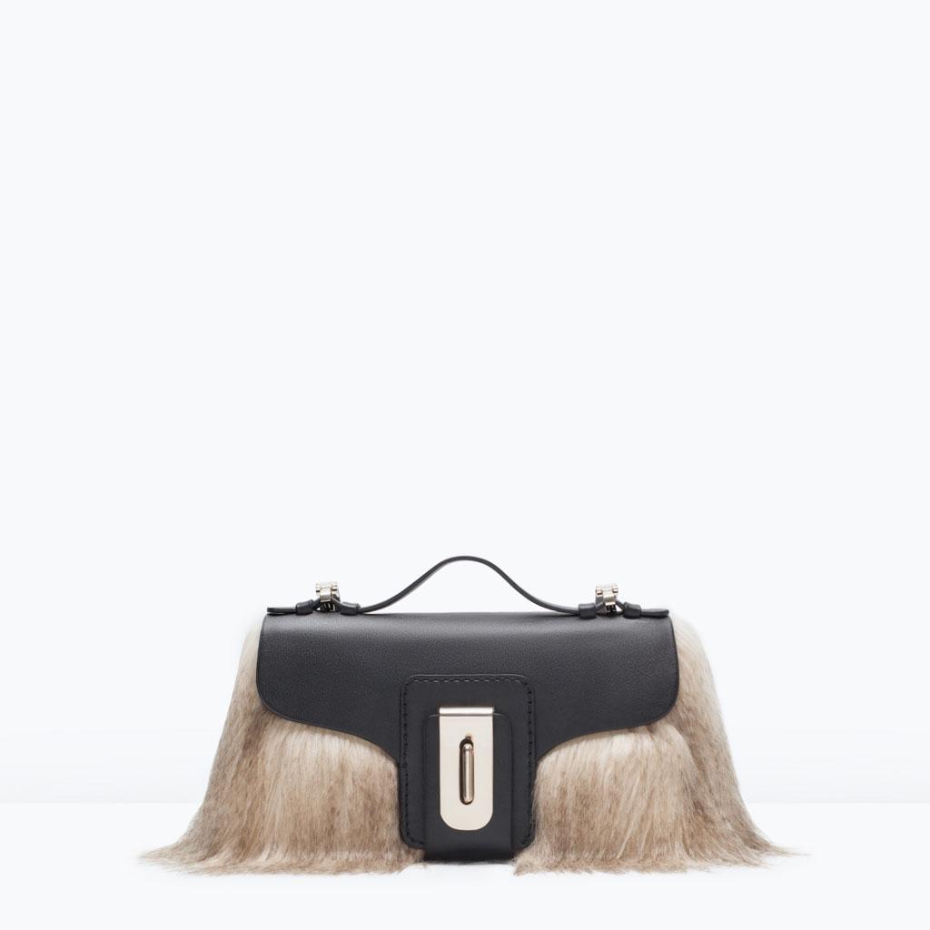 Bolso de pelo de ZARA