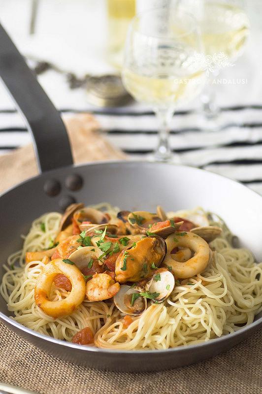 Spagetti frutti di mare
