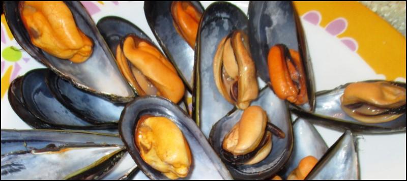 Mejillones cocidos