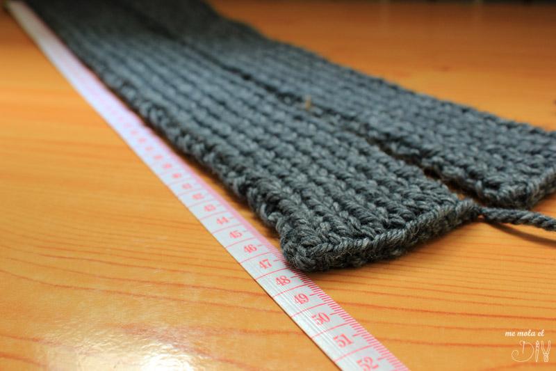 Paso a paso de turbante de punto cruzado