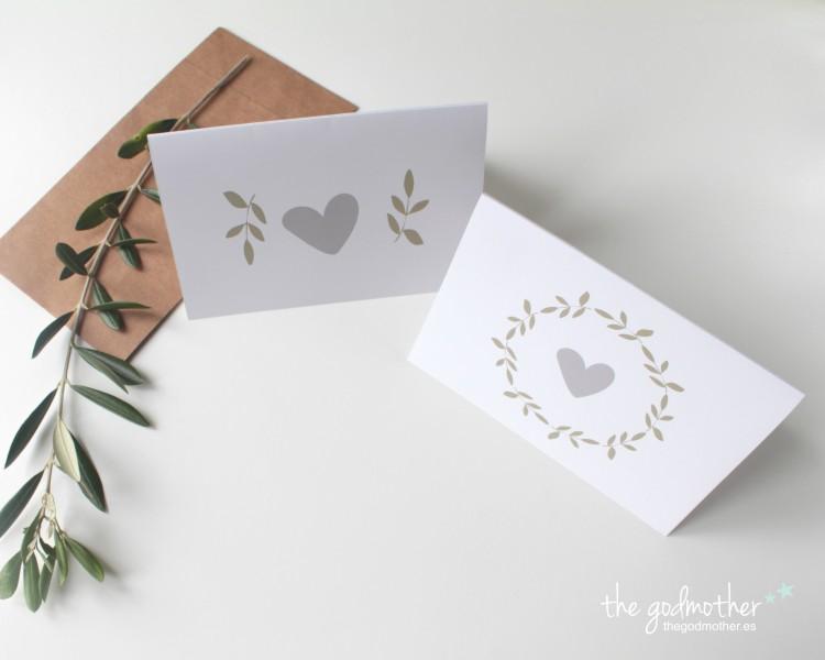 tarjetas para boda - tarjetas felicitación - tarjetas agradecimiento boda