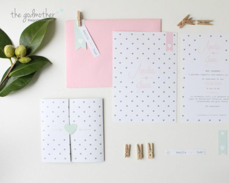 invitación de boda desconto